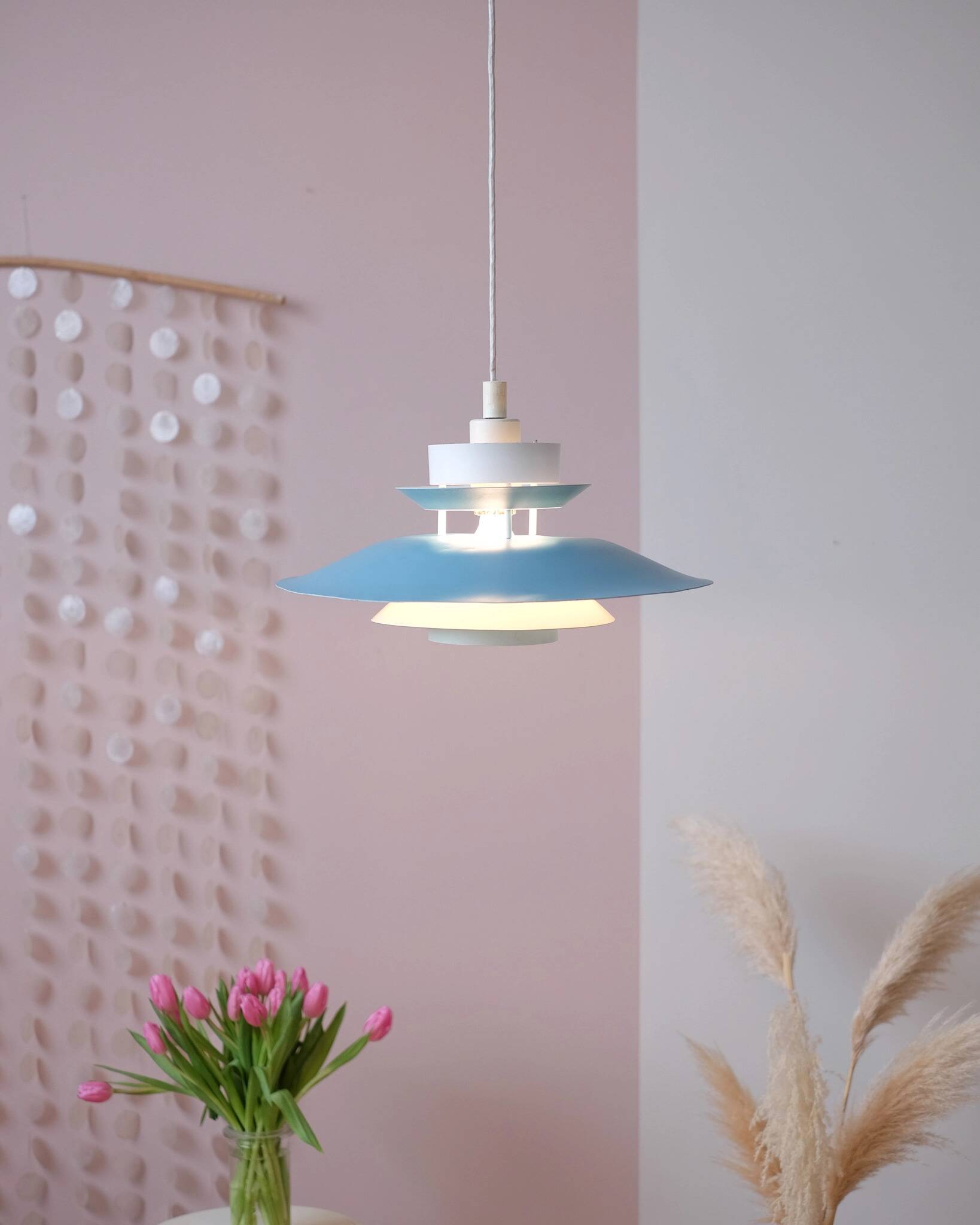 Old Scandinavian pendant light