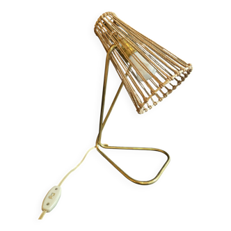 Table lamp by Rupert Nikoll, Vienna, 1960.