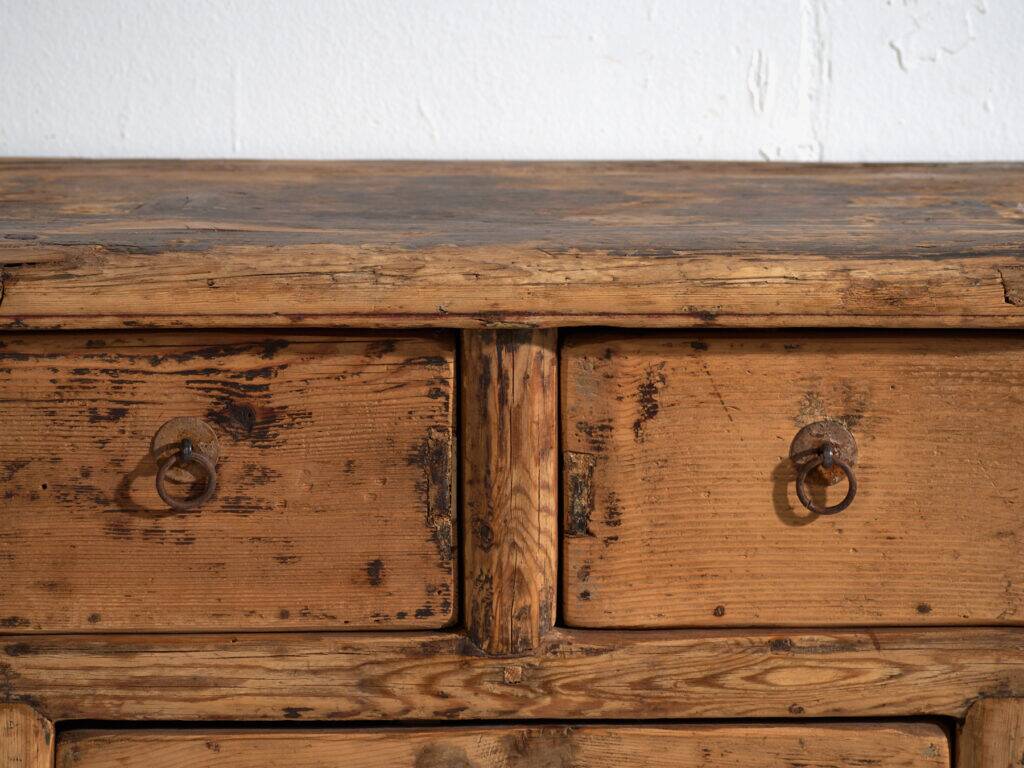 Console Shanxi in dark patina – China, circa 1930