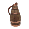 Old wooden cider pitcher