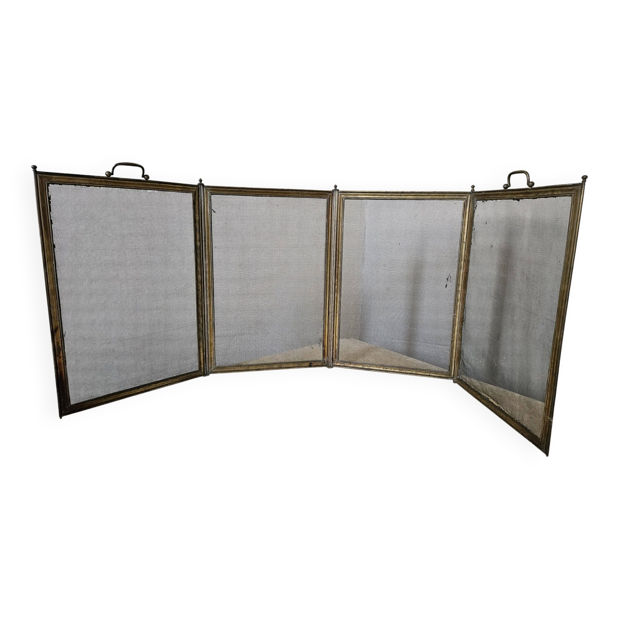 Chimney fire screen
