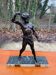 Bronze sculpture "man in chains" on marble 55cm