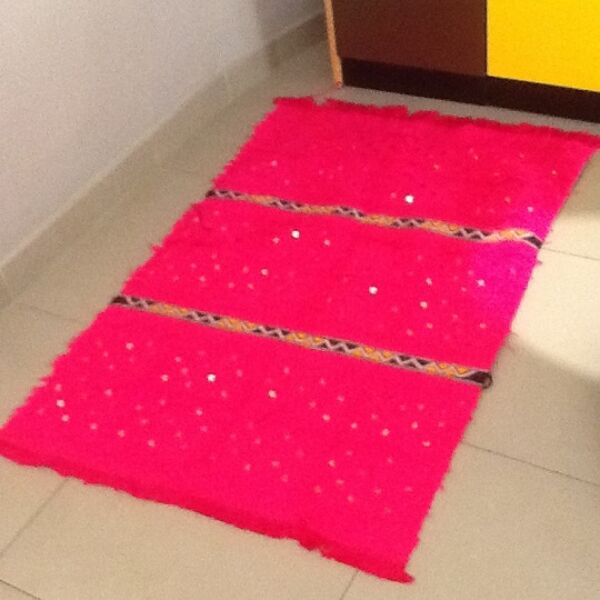 Handira berbere fabrication artisanale