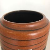 Pottery Fat Lava vase made by Scheurich, Germany, 1970s