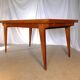 Vintage extendable rectangular table from the 1950s