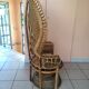 Emmanuelle Peacock vintage armchair 70