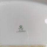 Vintage Limoges porcelain presentation dish