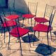 Six chairs, 1950s
