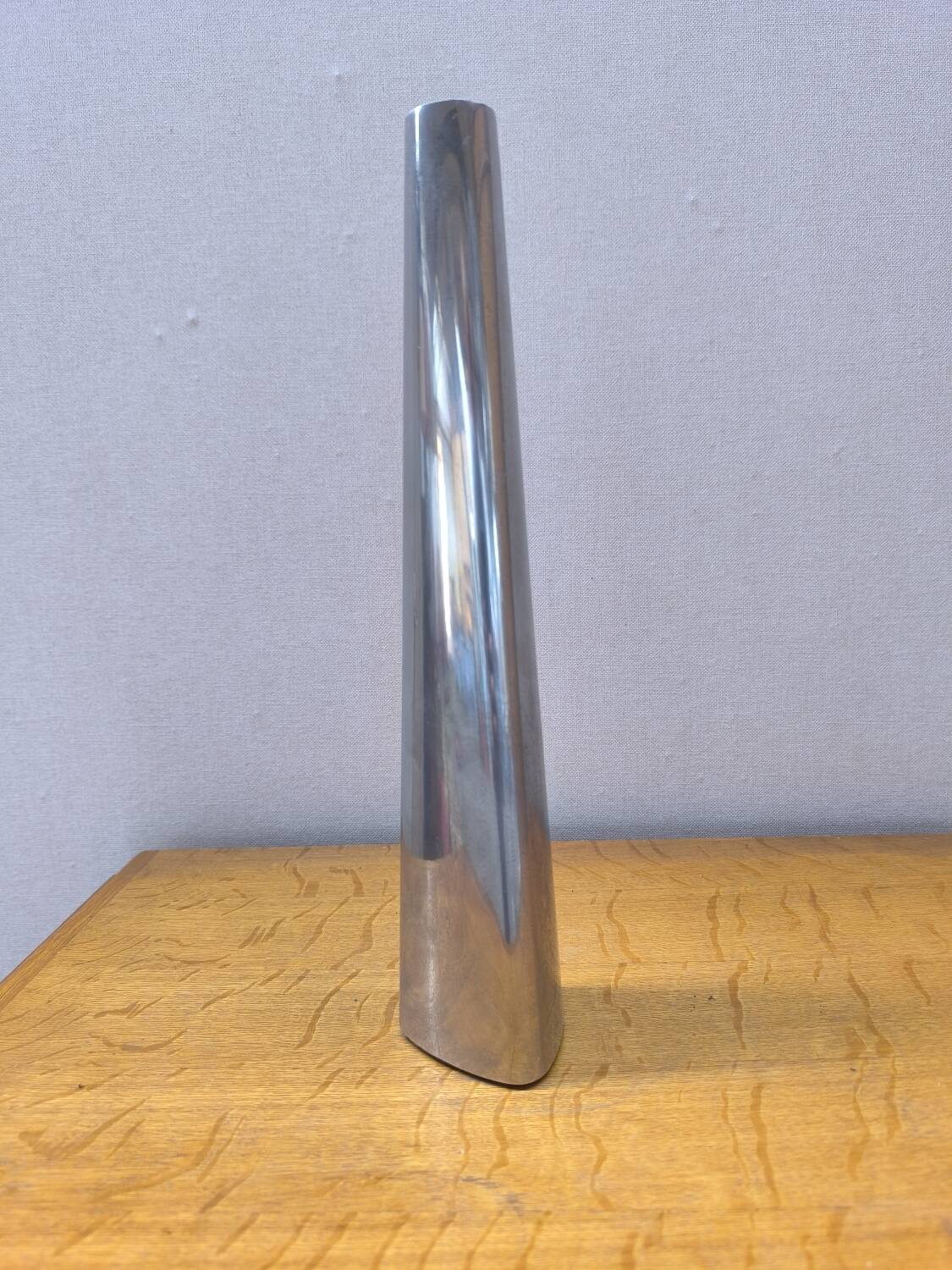 Large aluminum candle holder Ikea 1980