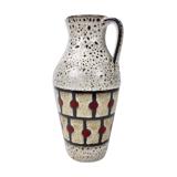 Jasba vase with ethnic decor