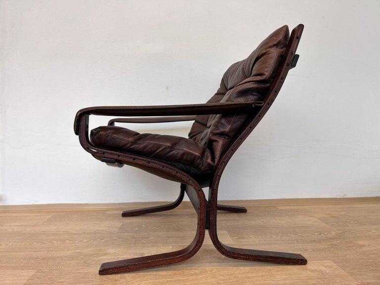 Midcentury "Siesta" Lounge Chair, Ingmar Relling for Westnofa, Norway, 1970