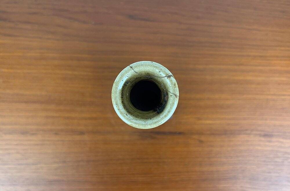 Japanese pottery vase from a mid-century Mashiko workshop, 1960s.