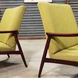 Pair of armchairs Jitona Soběslav 1960