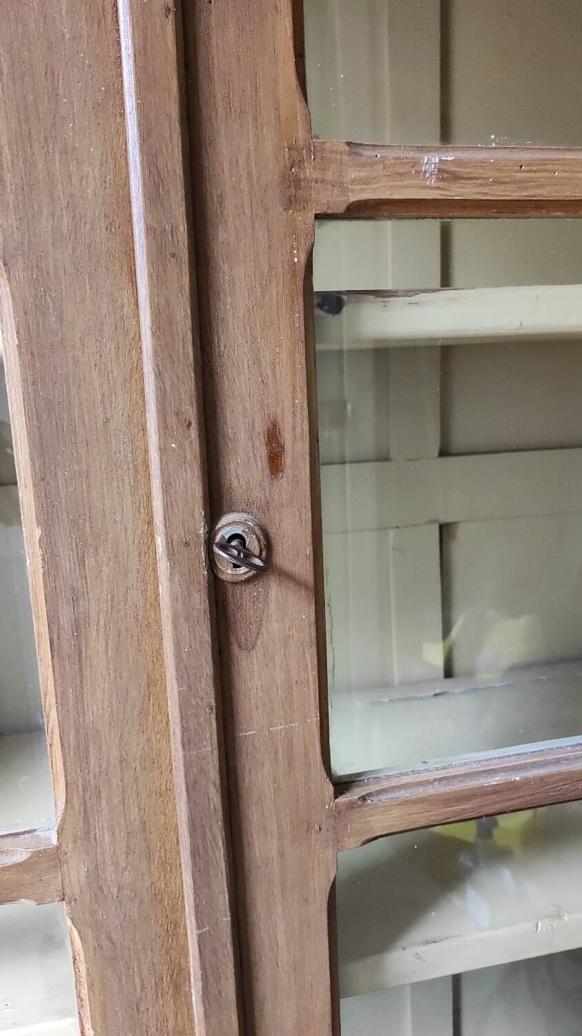 Parisian glass cabinet