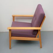 Fauteuil des années 1960 en violet