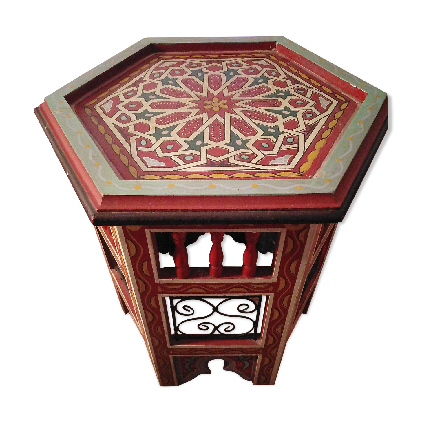 Moroccan side table
