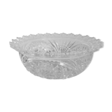 Salad bowl crystal lily flowers