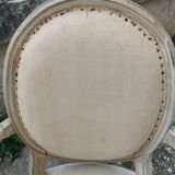 Antique armchair in Louis XVI style, 19th century.