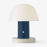 Portable USB lamp SETAGO Blue by Jaime Hayon for &Tradition