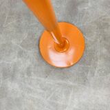 Coat rack 70's orange and chrome by Fase