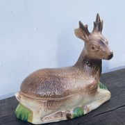 Cerf boîte céramique