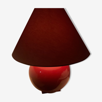 Kostka red living room lamp