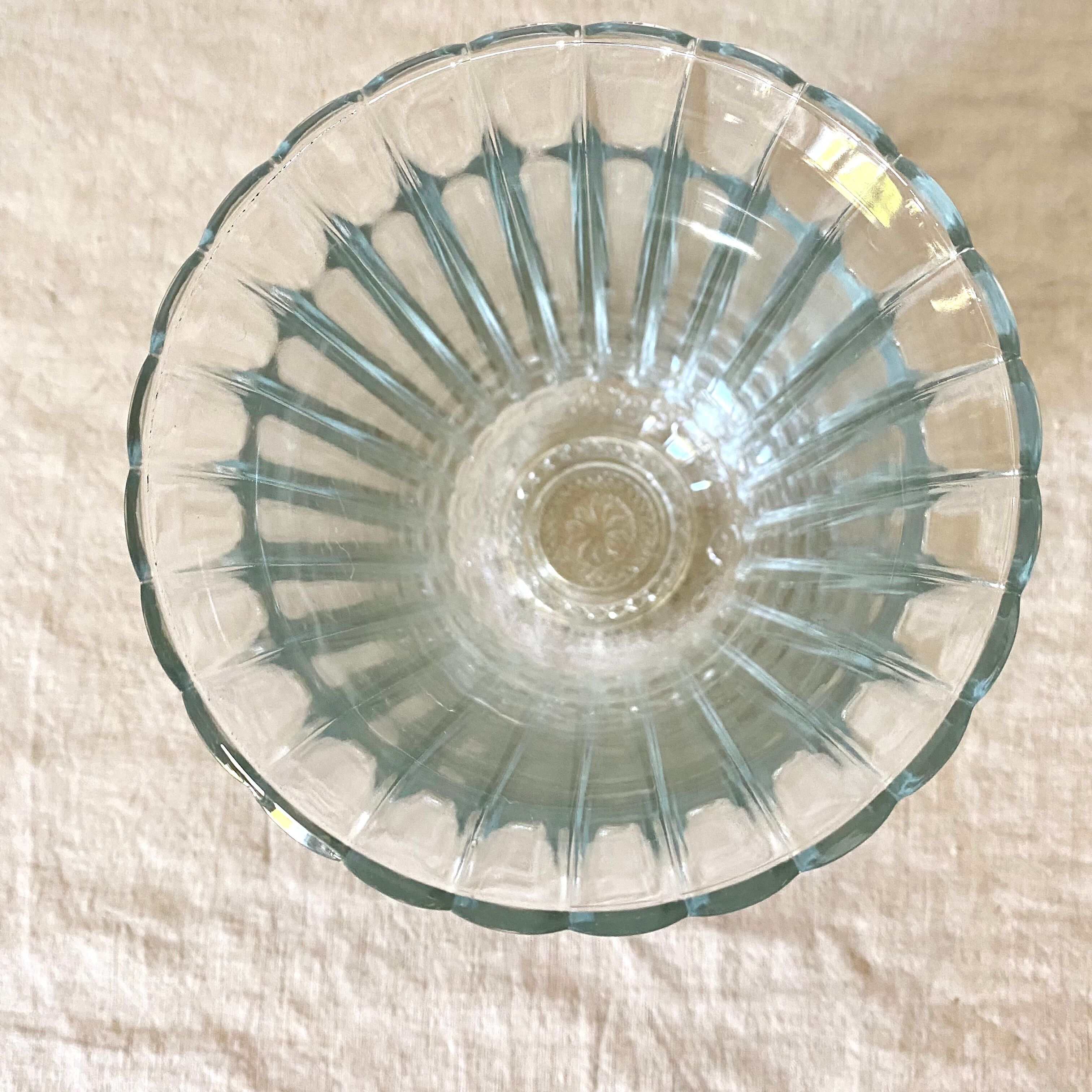 Vintage glass vase