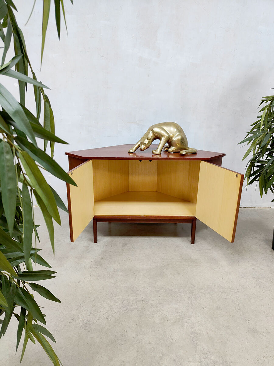 Vintage 'Danish style' corner sideboard