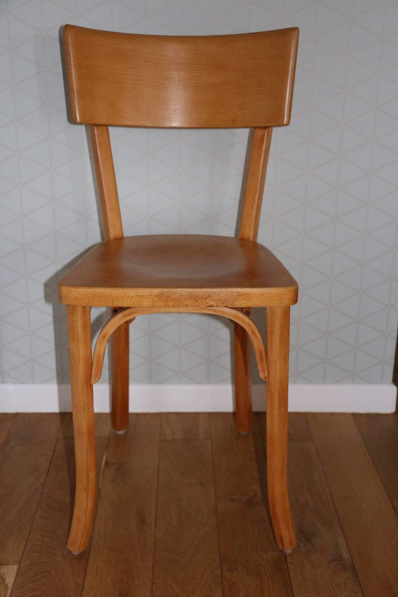Baumann Chair No. 35, light beech