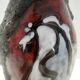 Vintage Fat Lava Earthenware Vase by Giulianelli for Ceramiche San Marino