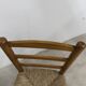 Pair of rustic chairs in solid ash
