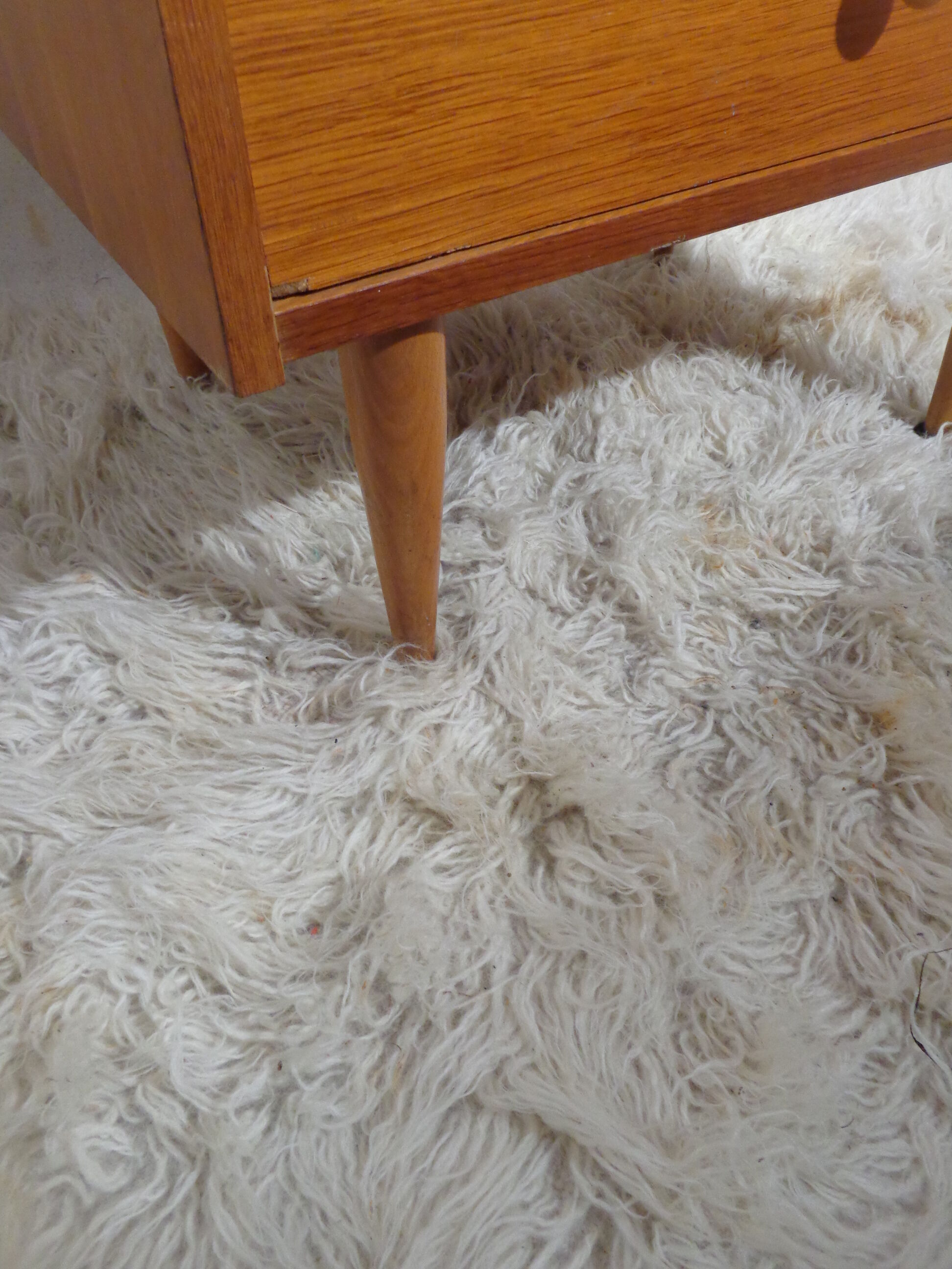 Vintage 1960s light wood clothing