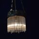 Glass tube tassel suspension