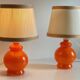 Paire lampes vintage  Années 70