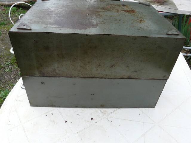 4-drawer industrial metal loft furniture from the 1970s, brand FLAMBO.