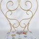 Chaise dossier coeur