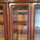 Late nineteenth century Louis XVI style library in walnut