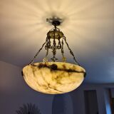 Marble basin suspension