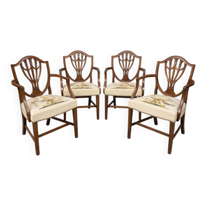 ensemble de quatre fauteuils