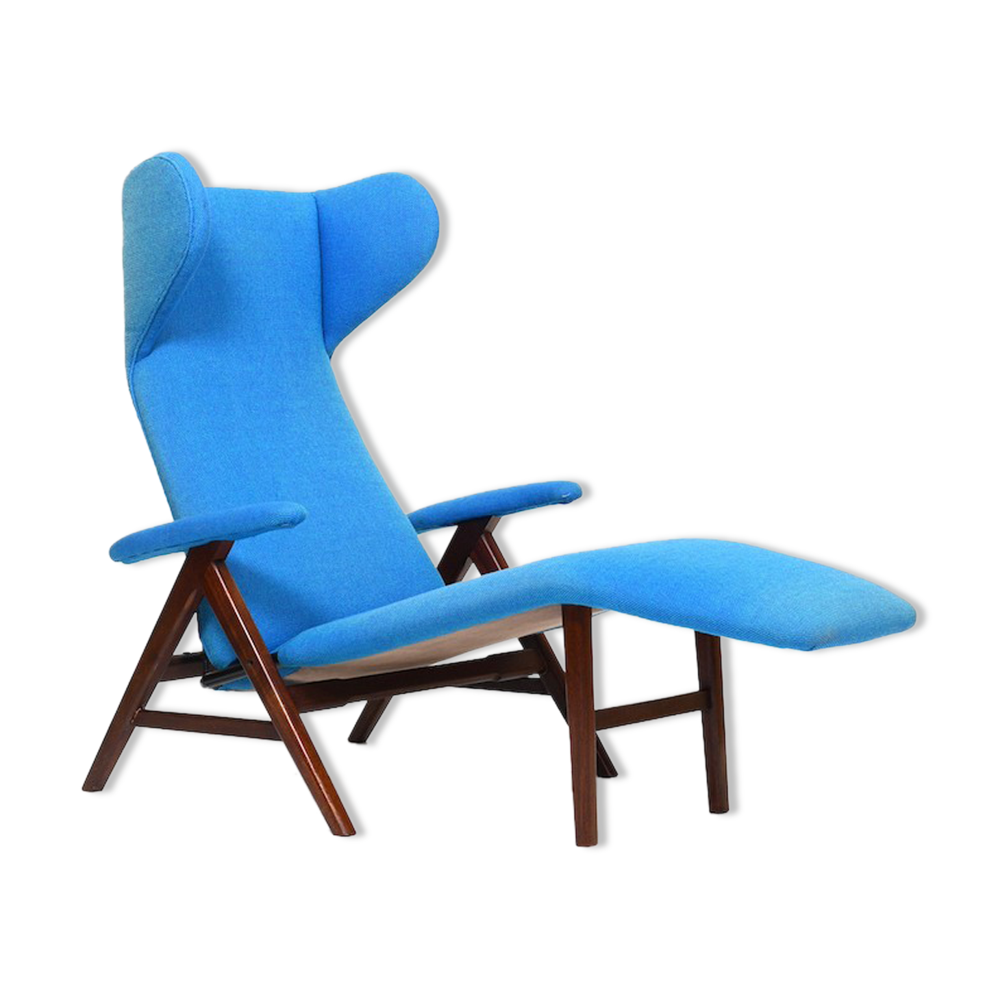 Chaise longue par Henry W. Klein pour Bramin années 1950