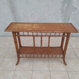 Rattan console