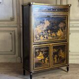 Louis XVI Lacquered Secretary, Late 18th Century