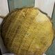 Grand plateau en bois florentin vintage