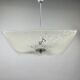 Mid century glass pendant by Napako, Czechoslovakia, 1960's