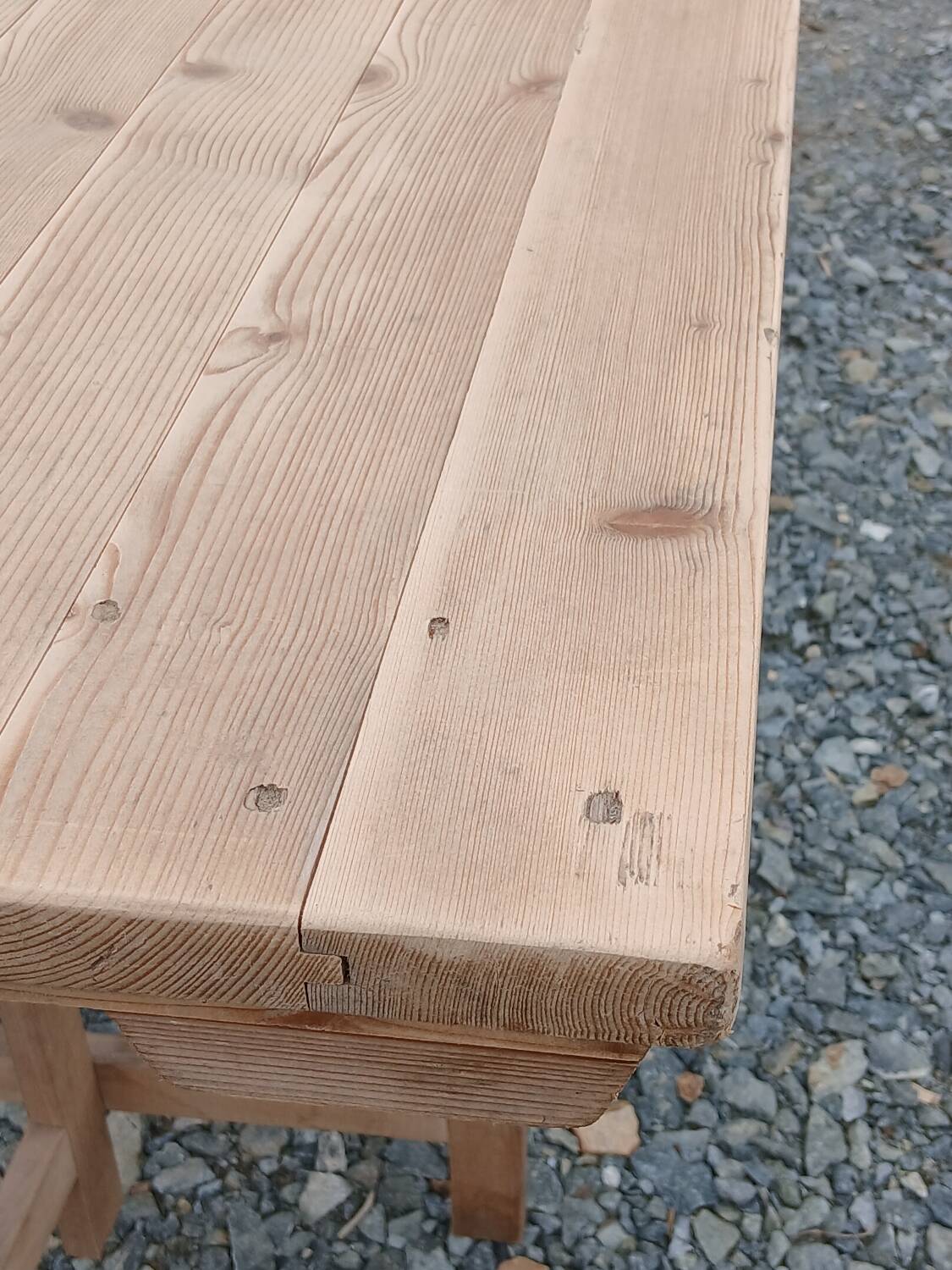 Table de ferme pliante 250 cm, 8/10 personnes
