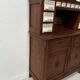 20th century natural wood kitchen spice rack
