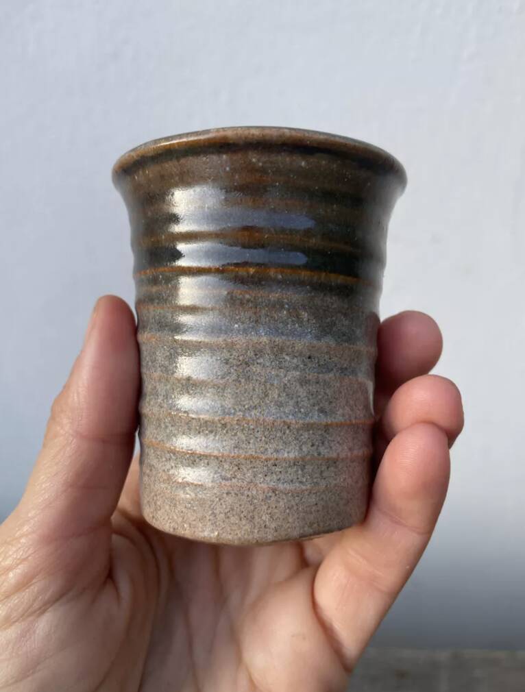 6 terracotta coffee cups