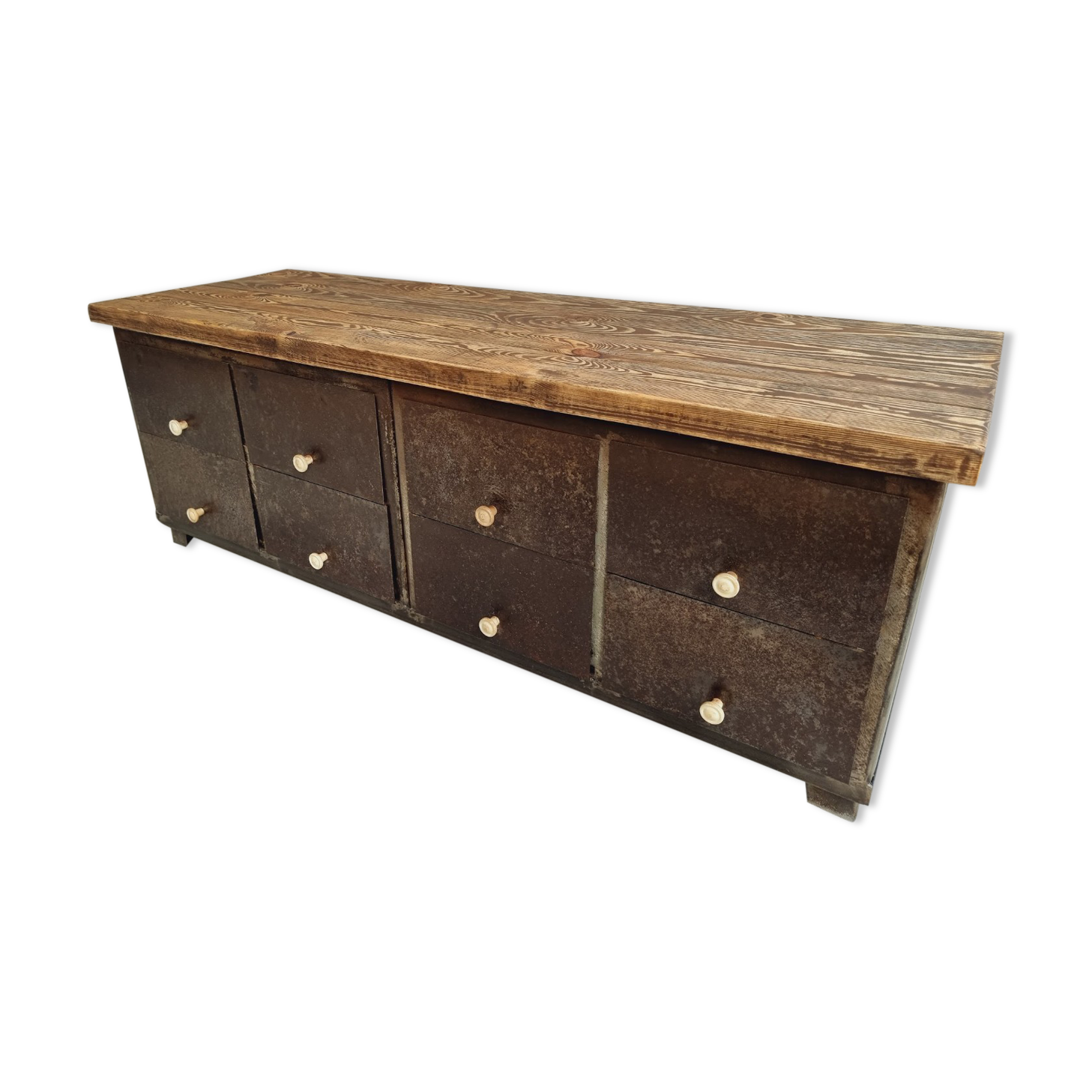 Industrial chest of drawers TV cabinet or sideboard