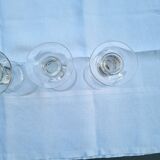 Set of 6 rustic glasses