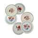 Mismatched dessert plates